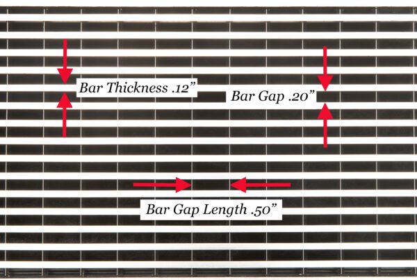 Bar Thickness and Bar Gap Image