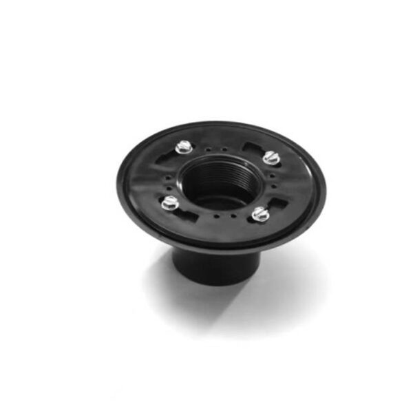 A Black Flange with Four Screw Hole